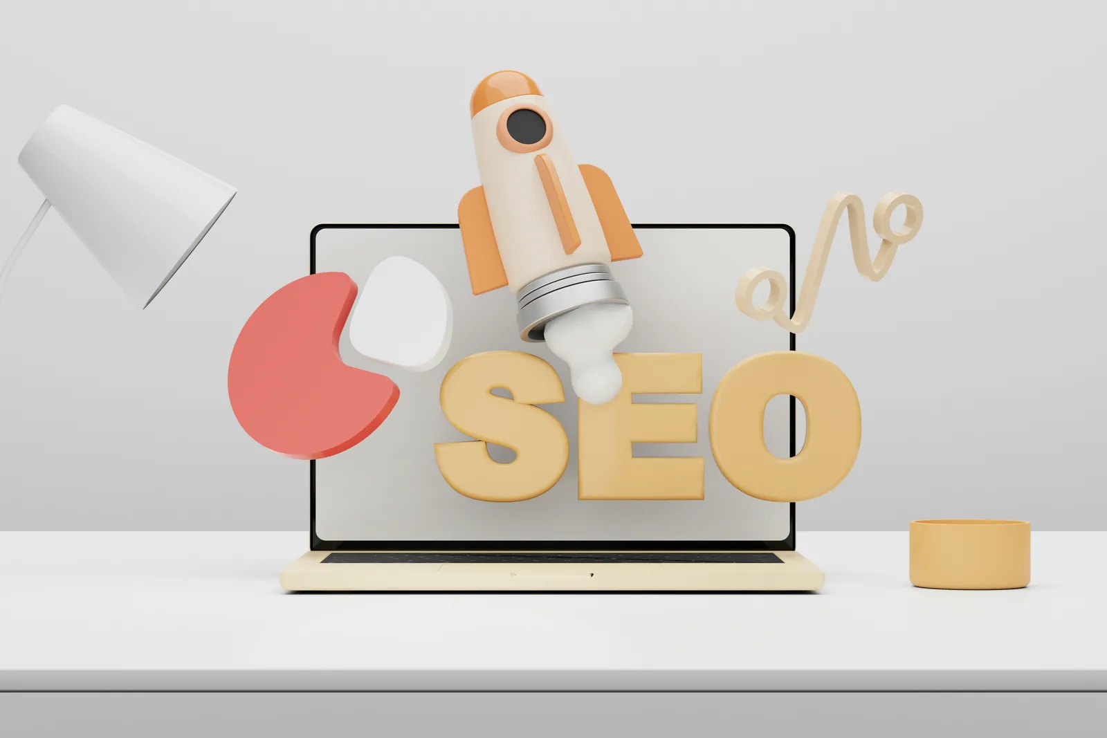 Visual de SEO, pesquisa e visibilidade online